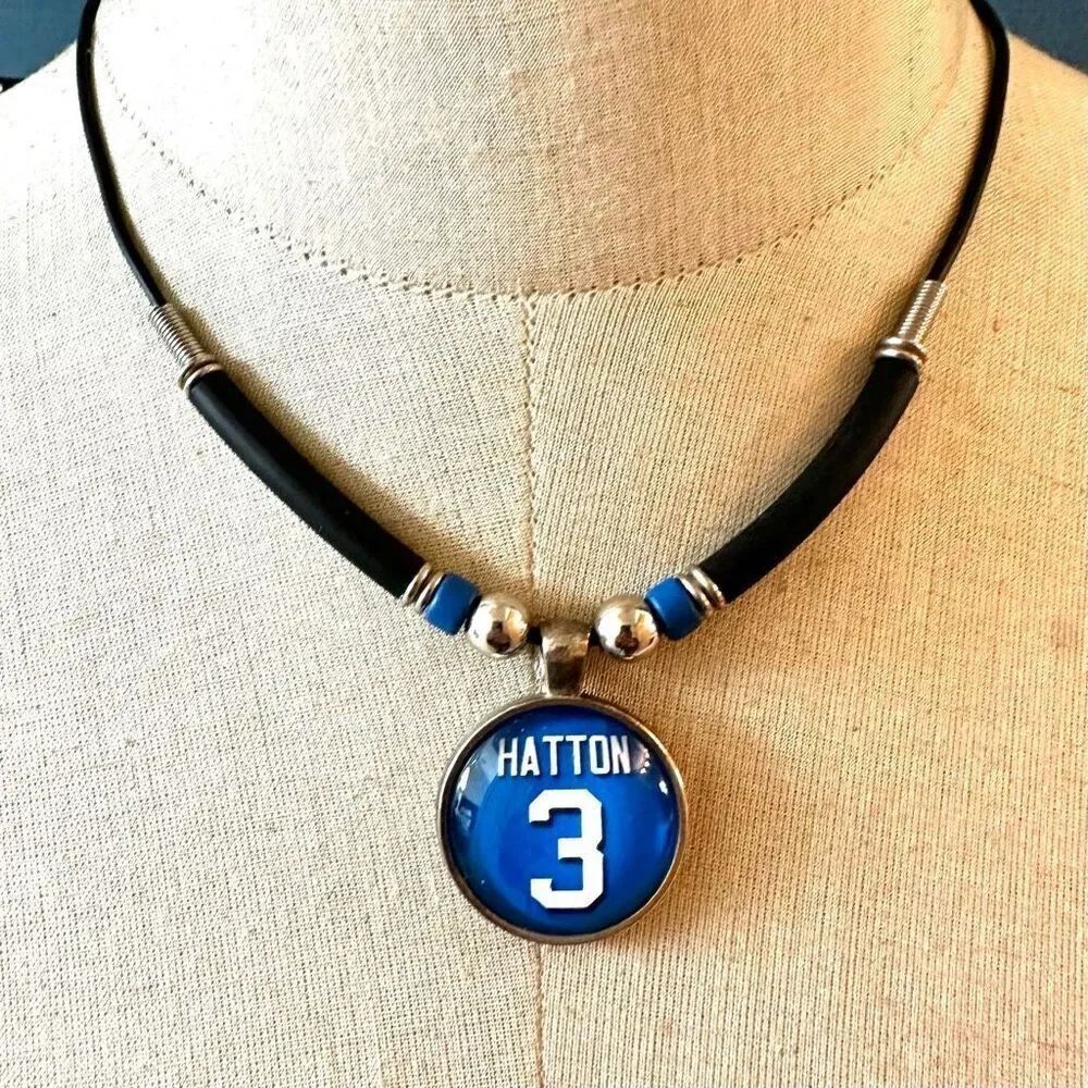 Hatton Football Jersey Pendant Necklace